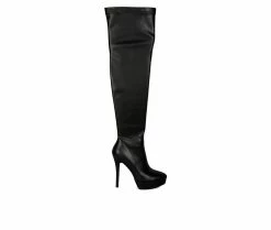 Women's London Rag Confetti Over The Knee Stiletto Boots