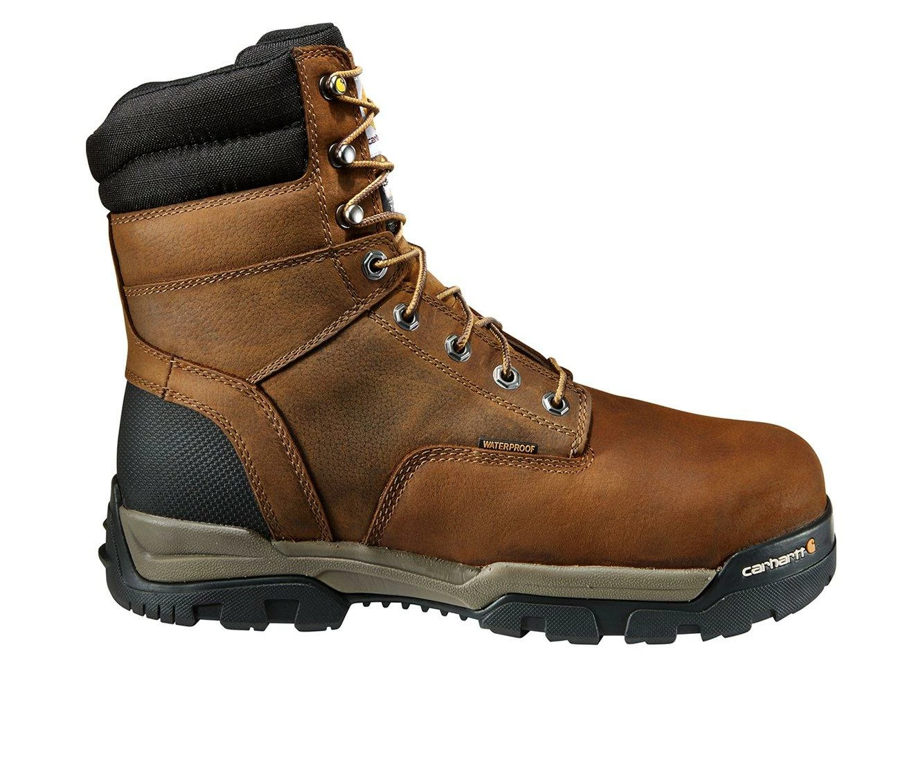 Men's Carhartt CME8047 Waterproof Soft Toe Work Boots 4 Men's Carhartt CME8047 Waterproof Soft Toe Work Boots - Image 2