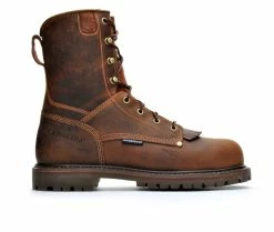 Men's Carolina Boots CA8528 8 In Composite Toe Waterproof Work Boots