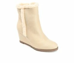 Women's Journee Collection Nonie Winter Wedge Boots -Winter and Snow Boots Shop 2 4