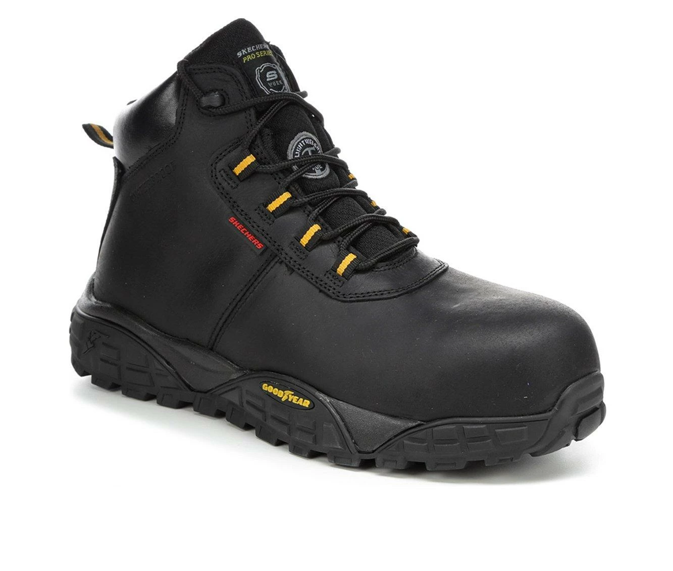 Men's Skechers Work 200083 Trental Goodyear Alloy Toe Work Boots 5 Men's Skechers Work 200083 Trental Goodyear Alloy Toe Work Boots - Image 3