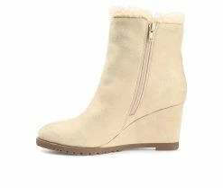 Women's Journee Collection Nonie Winter Wedge Boots -Winter and Snow Boots Shop 3 4