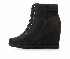 Women's Unr8ed Carbon Wedge Boots 10 Women's Unr8ed Carbon Wedge Boots -Winter and Snow Boots Shop 3 545
