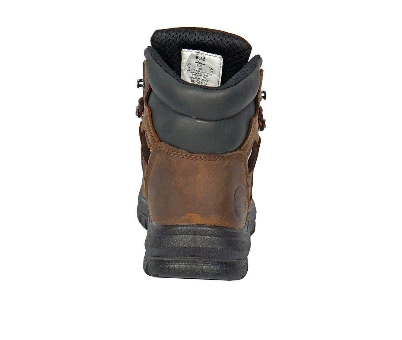 Men's Hoss Boot Adam Steel Toe Work Boots 8 Men's Hoss Boot Adam Steel Toe Work Boots - Image 6